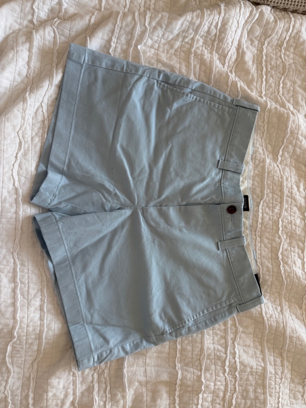 J. Crew Pale Blue Flat Front Men’s Shorts